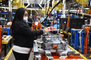 2022 E-Transit Production at Kansas City Assembly Plant